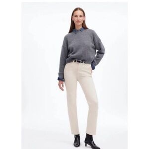 Madewell The '90s Straight Jean Vintage Canvas Size 33 0riginally $128